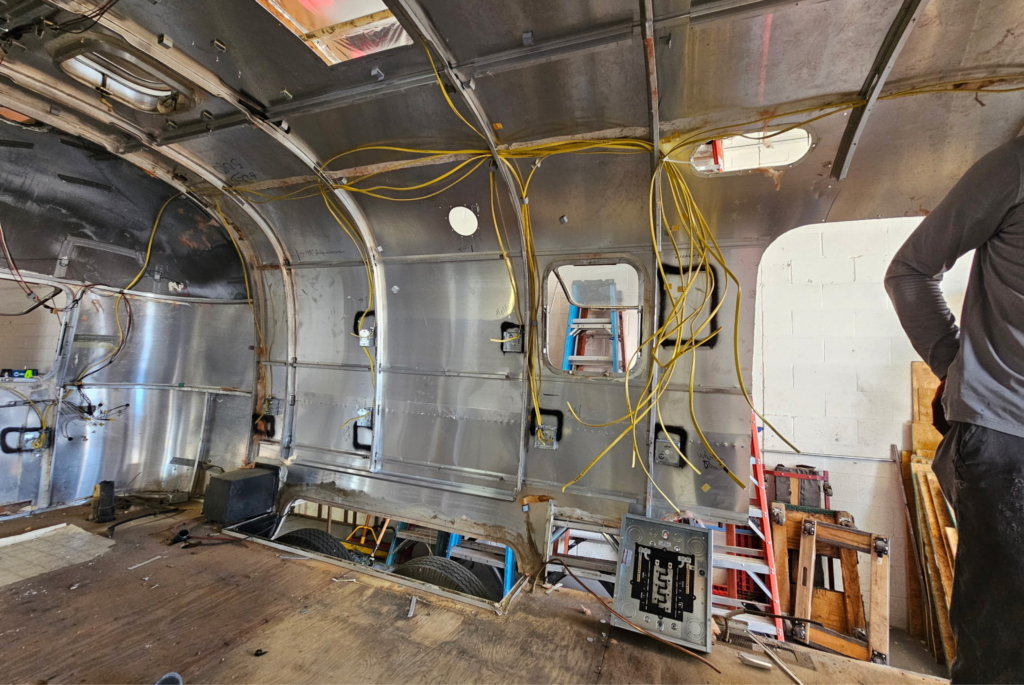 the construction starts